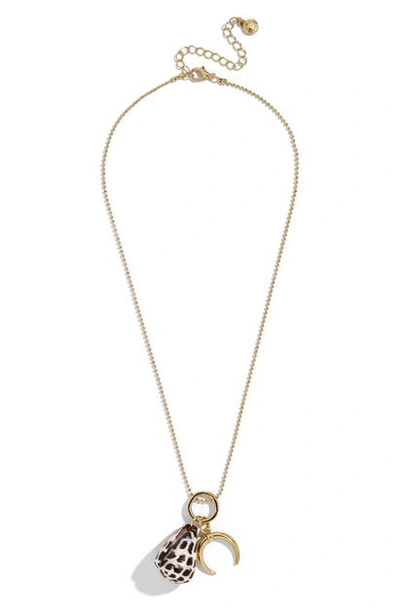 Shop Baublebar Santorini Pendant Necklace In Gold