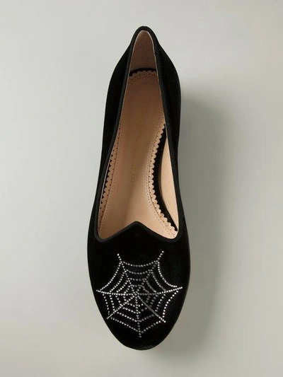 Shop Charlotte Olympia 'charlotte's Web' Slippers