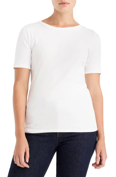 Shop Jcrew New Perfect Fit Tee In White