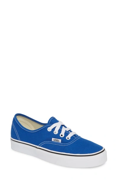 Shop Vans 'authentic' Sneaker In Lapis Blue/ True White