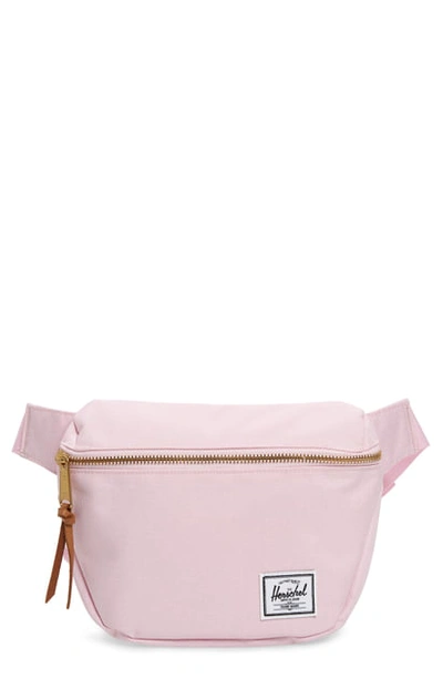 Shop Herschel Supply Co Fifteen Belt Bag - Pink In Pink Lady Crosshatch