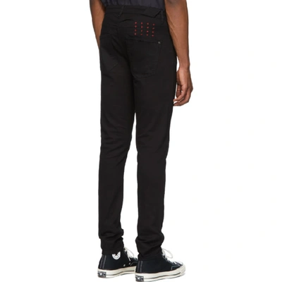 Shop Ksubi Black Chitch Laid Jeans In 1 Black