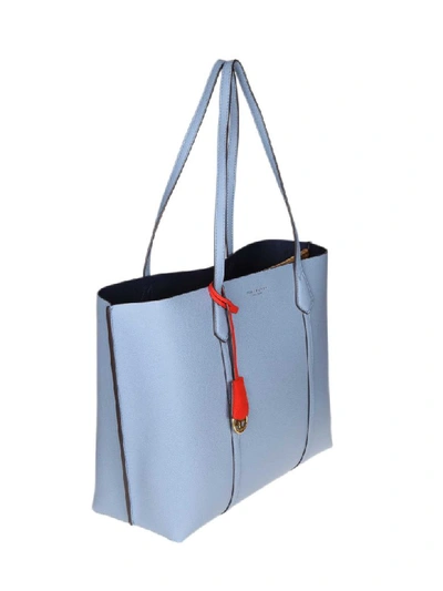 Tory burch shop perry tote blue