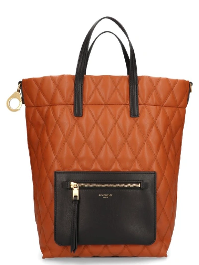 Shop Givenchy Duo Bag In Brown