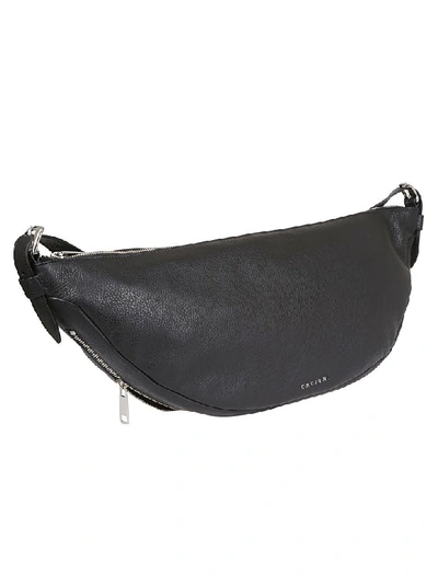 Shop Orciani Micron Shoulder Bag In Black