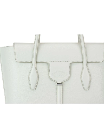 Shop Tod's Joy Bag Medium In White