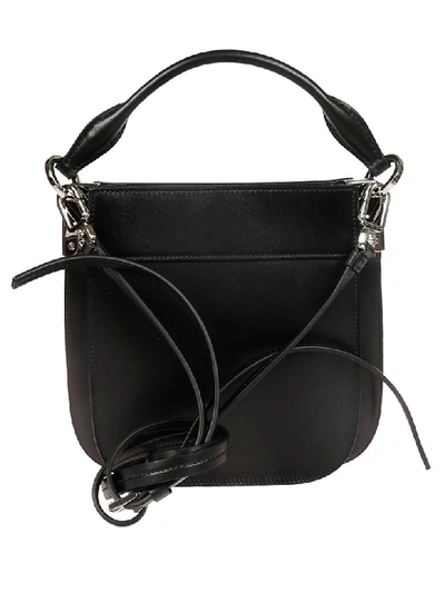 Shop Prada Margit Shoulder Bag In Black