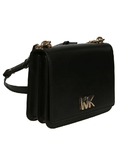 Shop Michael Kors Mott Shoulder Bag In Black