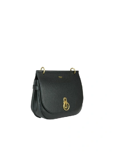 Shop Mulberry Small Amberley Bag In Black