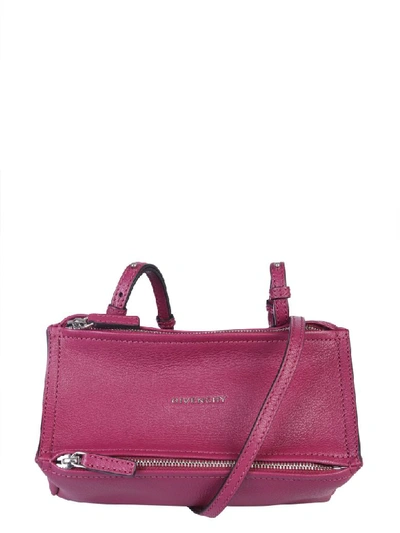 Shop Givenchy Small Pandora Bag In Viola
