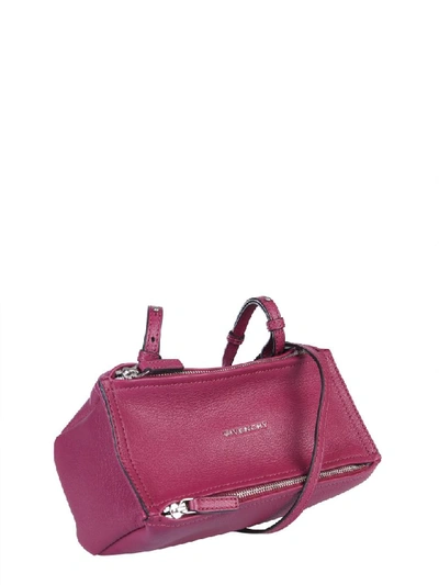 Shop Givenchy Small Pandora Bag In Viola