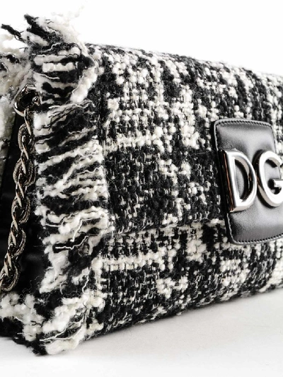 Shop Dolce & Gabbana Dg Patch Shoulder Bag In White