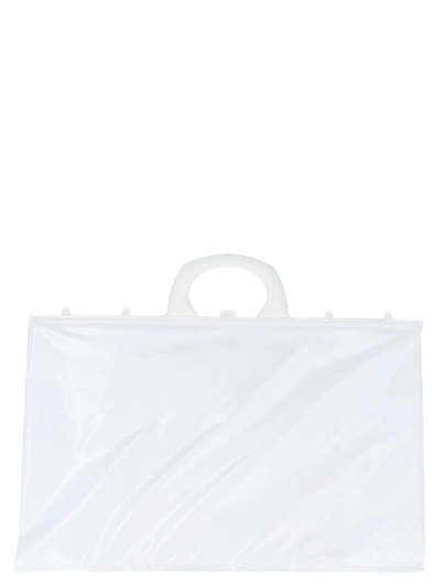 Shop Mm6 Maison Margiela Bag In White