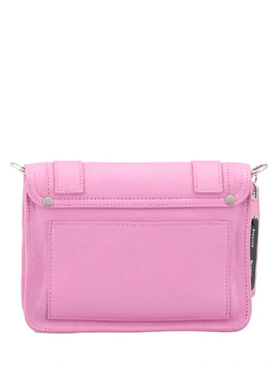 Shop Proenza Schouler Ps1 Mini Crossbody Bag In Lilac