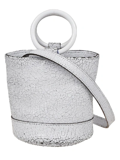 Shop Simon Miller Bonsai Bucket Bag In White Crackle