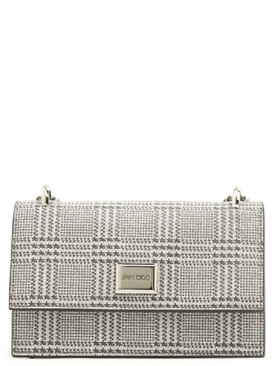 Shop Jimmy Choo 'leni' Bag In Silver