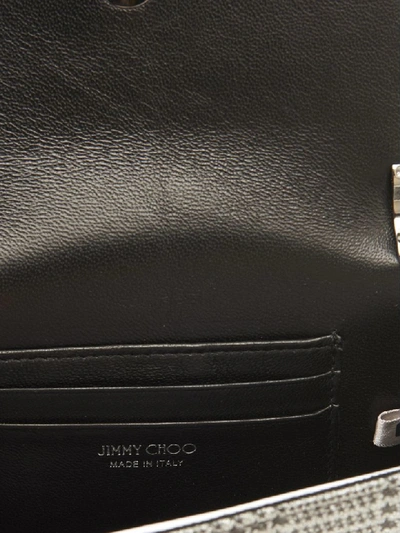 Shop Jimmy Choo 'leni' Bag In Silver