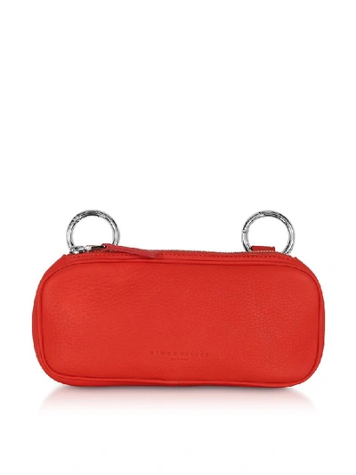 Shop Simon Miller Long Pop Pouch In Red