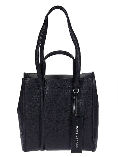 Shop Marc Jacobs The Tag Tote In Black