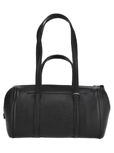 Shop Marc Jacobs The Tag Bauletto Bag In Black