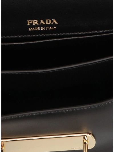 Shop Prada Sidonie Bag In Black