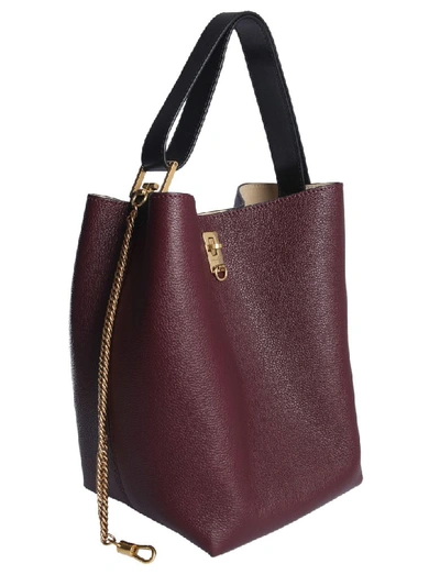 Shop Givenchy Gv Bucket Bag In Viola