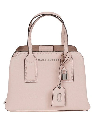 Shop Marc Jacobs The Editor Tote In Pearl Pink