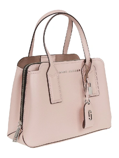 Shop Marc Jacobs The Editor Tote In Pearl Pink