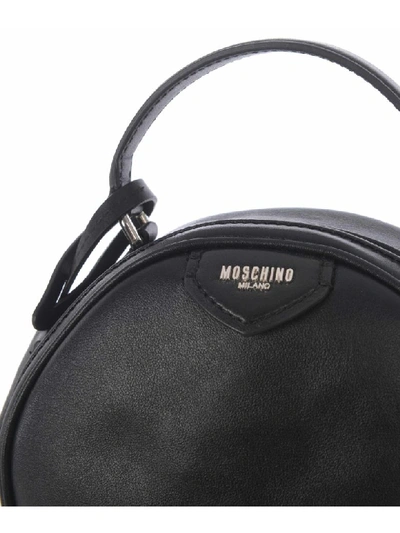 Shop Moschino Shoulder Bag In Nero