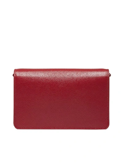 Shop Prada Shoulder Bag In Red
