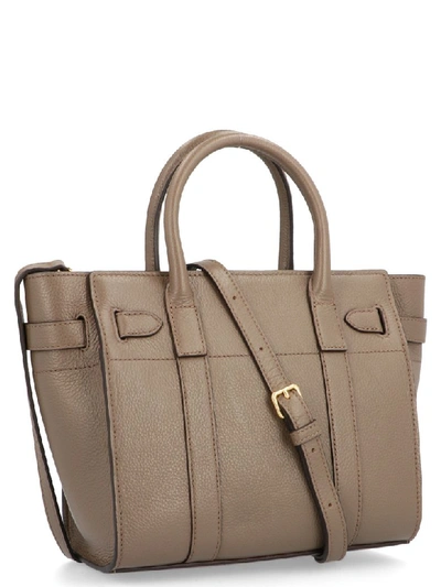 Shop Mulberry 'bayswater' Bag In Brown
