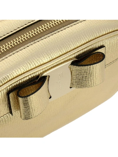 Shop Ferragamo Salvatore  In Gold