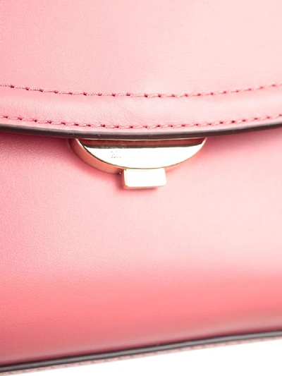 Shop Michael Michael Kors Ava Xs Shoulder Bag In Rose