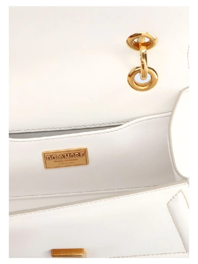 Shop Dolce & Gabbana 'dg Amore' Bag In White