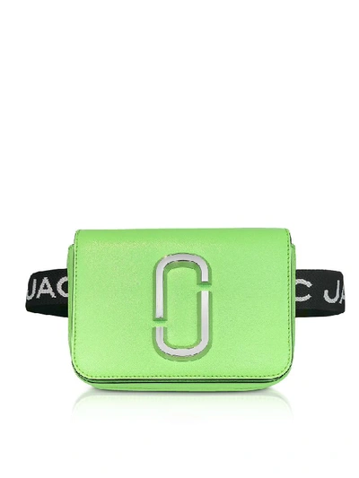 Shop Marc Jacobs Fluorescent Hip Shot Bag In Bright Green