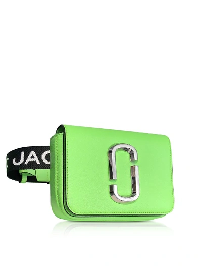 Shop Marc Jacobs Fluorescent Hip Shot Bag In Bright Green