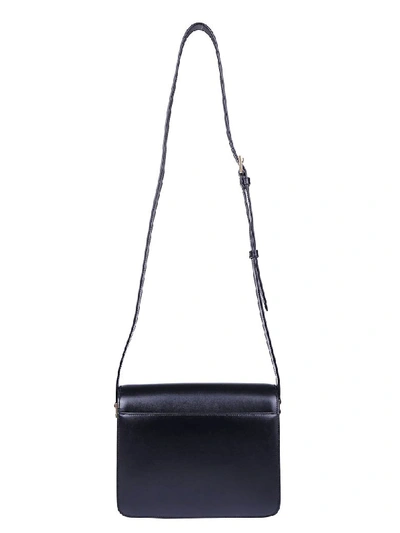 Shop Saint Laurent New Besace Bag In Nero