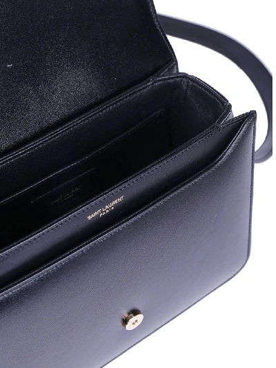 Shop Saint Laurent New Besace Bag In Nero