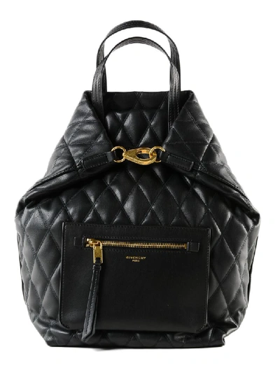 Shop Givenchy Duo Backpack S In Black