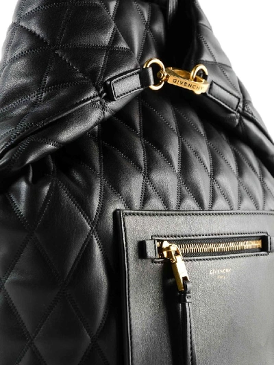 Shop Givenchy Duo Backpack S In Black