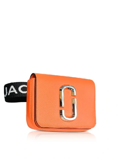Shop Marc Jacobs Fluorescent Hip Shot Bag In Neon Orange
