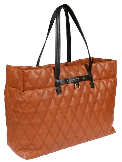 Shop Givenchy Duo Shopper Bag In Chestnut
