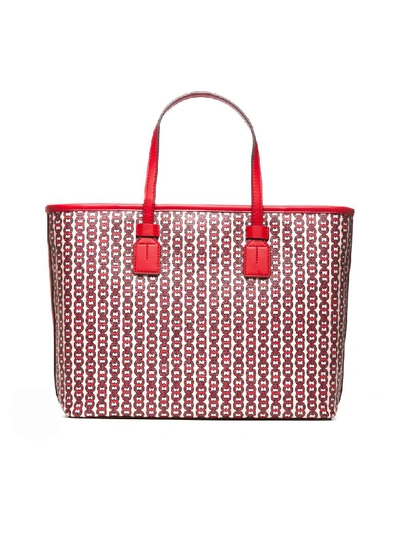 Shop Tory Burch Gemini Link Tote In Basic