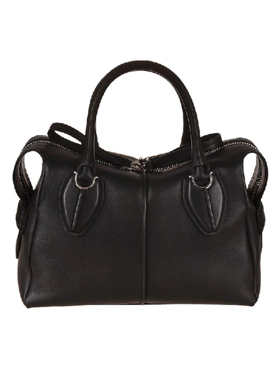 Shop Tod's D Mini Tote In Black