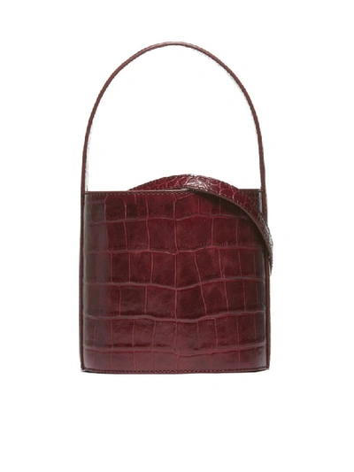 Shop Staud Tote In Red