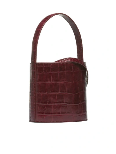 Shop Staud Tote In Red