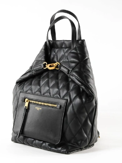 Shop Givenchy Quilted Backpack In Black