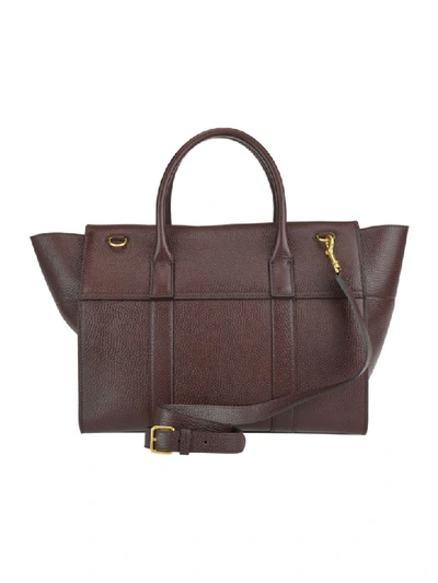 Shop Mulberry Bayswater Bag In Basic