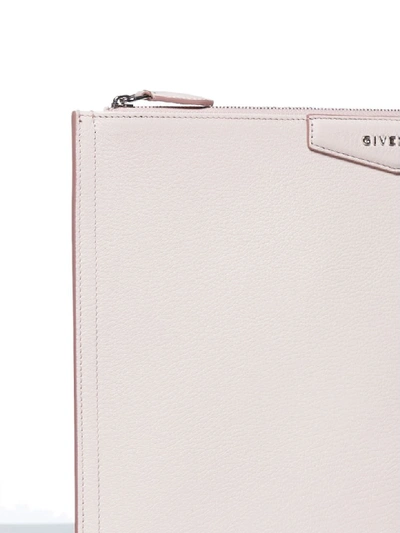 Shop Givenchy Clutch In Rosa