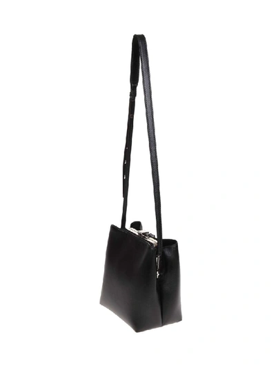 Shop Proenza Schouler Nappa Frame Shoulder Bag Color Black